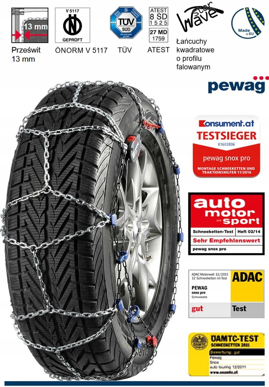 PerfectFit Sneeuwkettingen 16mm - 255/50R19 | Webwinkel