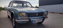 jakie Zabytkowe wybrać - Francuski hrabia Peugeot 504 piękny oldtimer