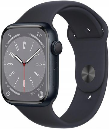 Apple Watch Series 8 GPS 45mm Aluminiowa Koperta W Kolorze Północ Z Opaską Sportową Północ (MNP13WBA)