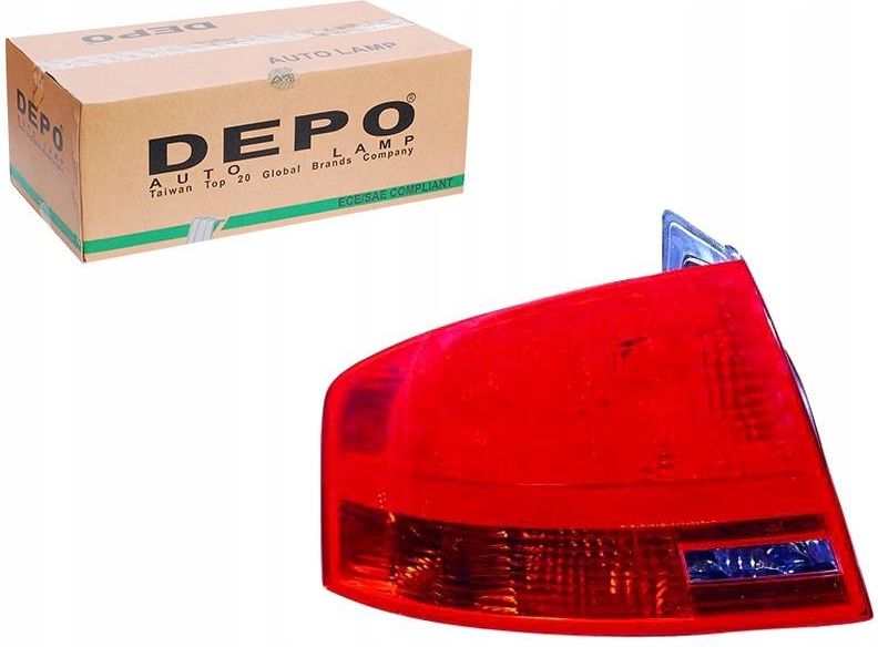 Lampa tylna Depo Lampa Część Zewnętrzna Kolor Kierunkowskazu Pomar 446