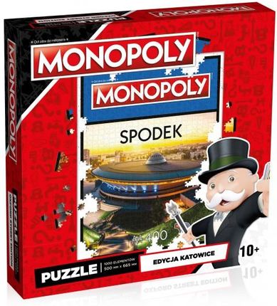 Winning Moves Monopoly Square Katowice Spodek 1000El.