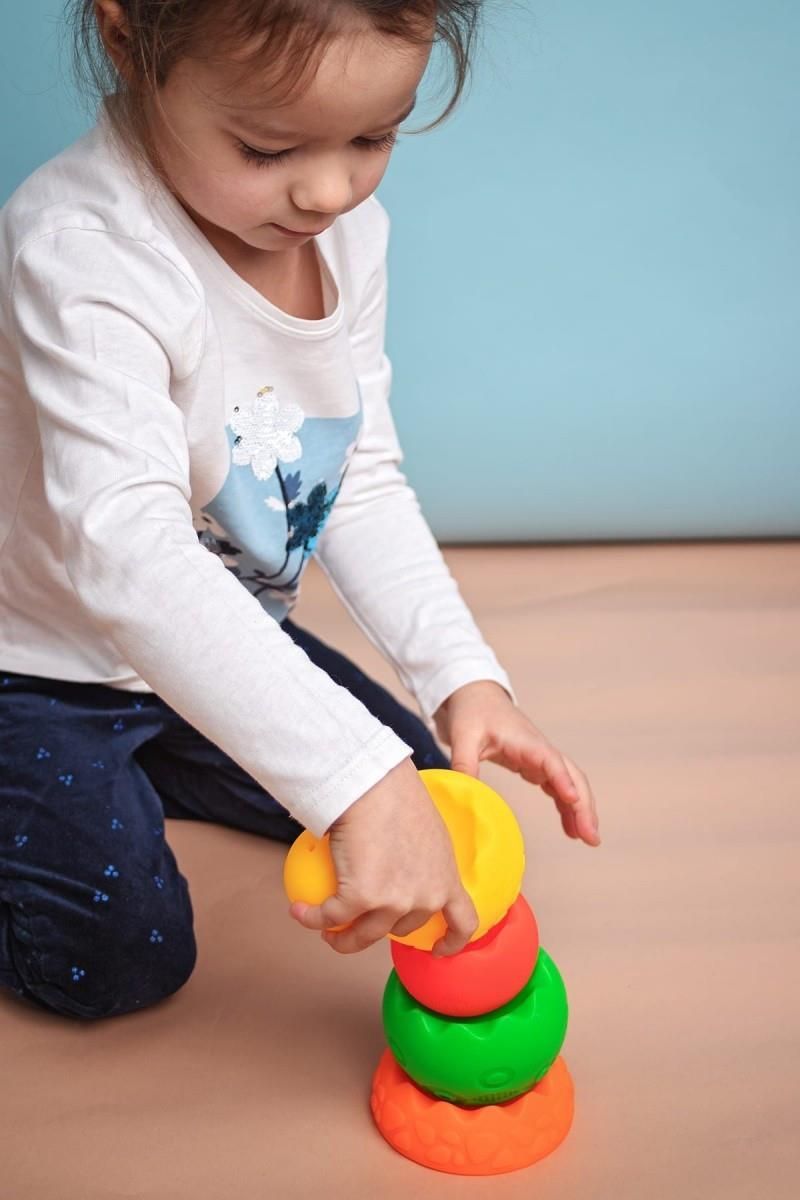 Hencz Toys Piramida Sensoryczna Kontrastowa - Ceny i opinie - Ceneo.pl
