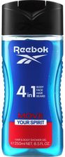 Zdjęcie Reebok Żel Pod Prysznic 4W1 Move Your Spirit Hair & Body Shower Gel 250Ml - Krosno Odrzańskie