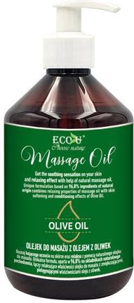 Eco U Olej Do Masażu Z Olejem Oliwek Olive Oil Massage 500 ml