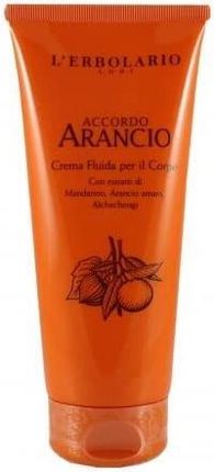 L'Erbolario Accordo Arancio Fluid Body Cream Fluidowy Krem Do Ciała 200Ml