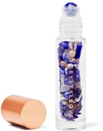 Crystallove Buteleczka Z Kryształkami Lapis Lazuli Na Olejek Eteryczny 10 Ml Oil Bottle
