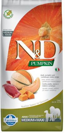 Farmina Dog N&D Pumpkin Duck & Melon Adult Medium/Maxi 12Kg