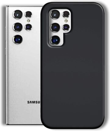 Etui do Samsung Galaxy S22 Ultra czarne Matowe (32115f2b-0ee4-48ff-aa31-2592e58c005d)