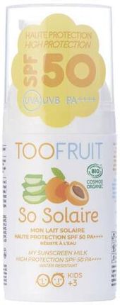 Toofruit Organiczny Balsam Przeciwsłoneczny Morela I Aloes Protection Sunscreen Milk Spf 50 30Ml