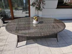 Zdjęcie Neapol Brązowy Grafit Stół 220X145Cm - Buk