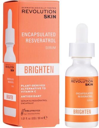 Revolution Skincare Rozjaśniające Serum Do Twarzy Z Kapsułkowanym Resweratrolem Encapsulated Resveratrol Brighten 30 ml