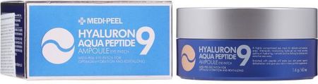 Medi Peel Hydrożelowe Płatki Pod Oczy Hyaluron Aqua Peptide 9 Ampoule Eye Patch 60 Szt.