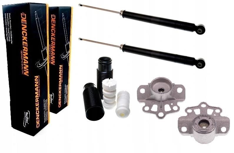 Kit 2 Ammortizzatori Posteriori TGI Per Opel Corsa D/E (dal 7/2006) - Doppio Tubo A Gas, Equivalenti All'Originale