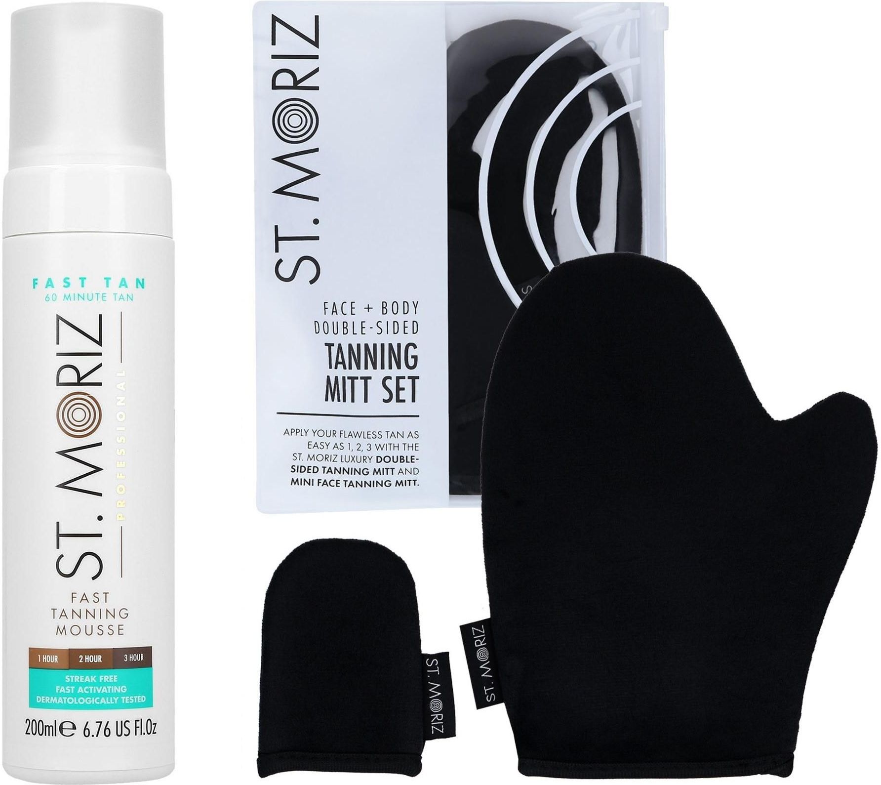 ST. MORIZ PROFESSIONAL Fast Tanning Błyskawiczny mus samoopalający ...
