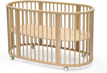 Stokke Sleepi V3 - owalne łóżeczko dziecięce-Natural