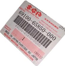 Zdjęcie Suzuki Oe 6910065850 Tylna Klapa Oryginał 6910065850 - Oborniki