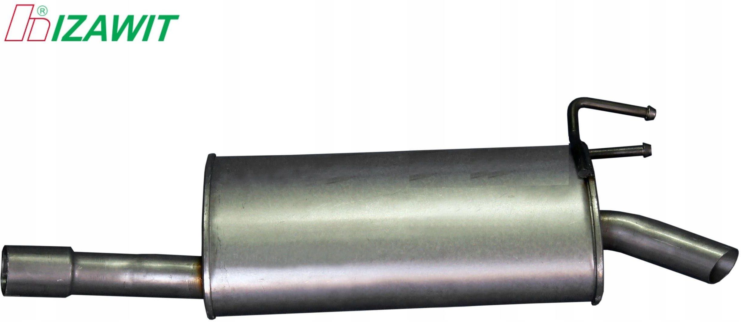 Endschalldämpfer Für Toyota Yaris - Hinten Montierbar