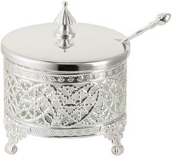 Villa Italia Cukiernica Posrebrzana Z Łyżeczką Wysokość 11cm Silber (ZH678)