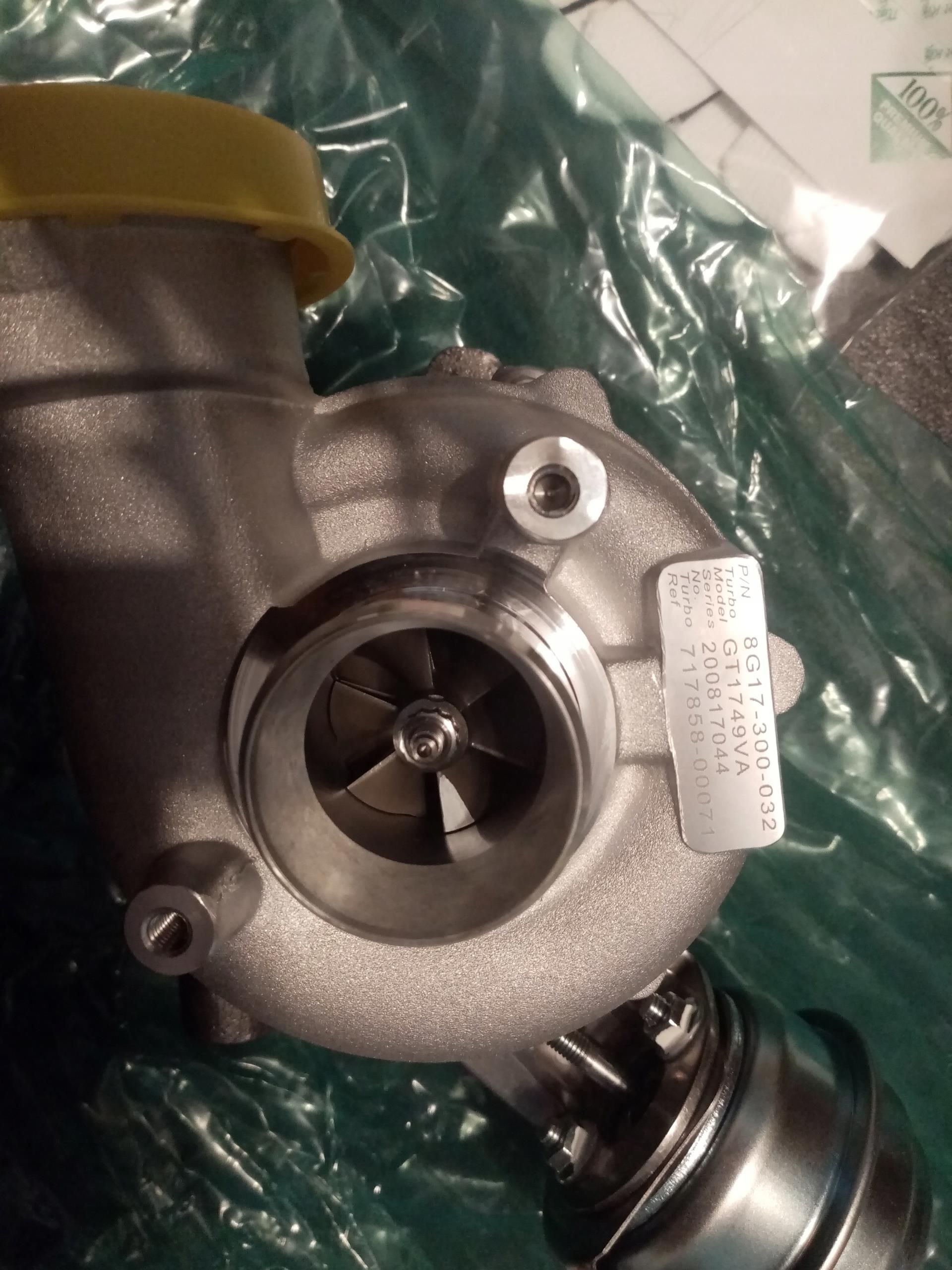 Turbosprężarka Jrone Turbina Turbo Audi A4 B6 1 9tdi 130km Awx Avf