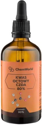 Chemworld Kwas Octowy 80% Czda 100Ml