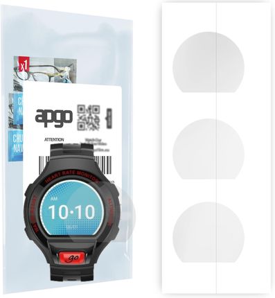 3x Folia hydrożelowa do Alcatel OneTouch Go Watch - apgo Smartwatch Hydrogel Protection Ochrona na ekran smartwatcha (STPUAPGO007666BBS)