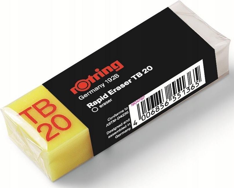Rotring Gumka Rapid Tb20 Do Ołówka I Atramentu Ceny i opinie Ceneo.pl