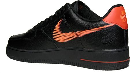 Nike Air Force 1 Low Zig Zag Swoosh Black Orange, DN4928-001