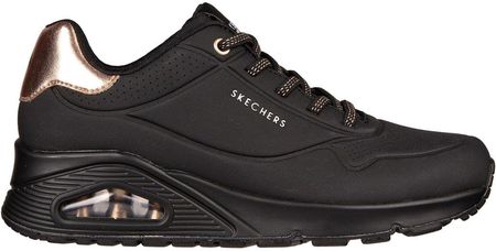 Skechers Damskie buty sportowe D'lites bez kostek, Black