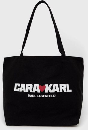 Karl Lagerfeld torebka Karl Lagerfeld x Cara Delevingne kolor