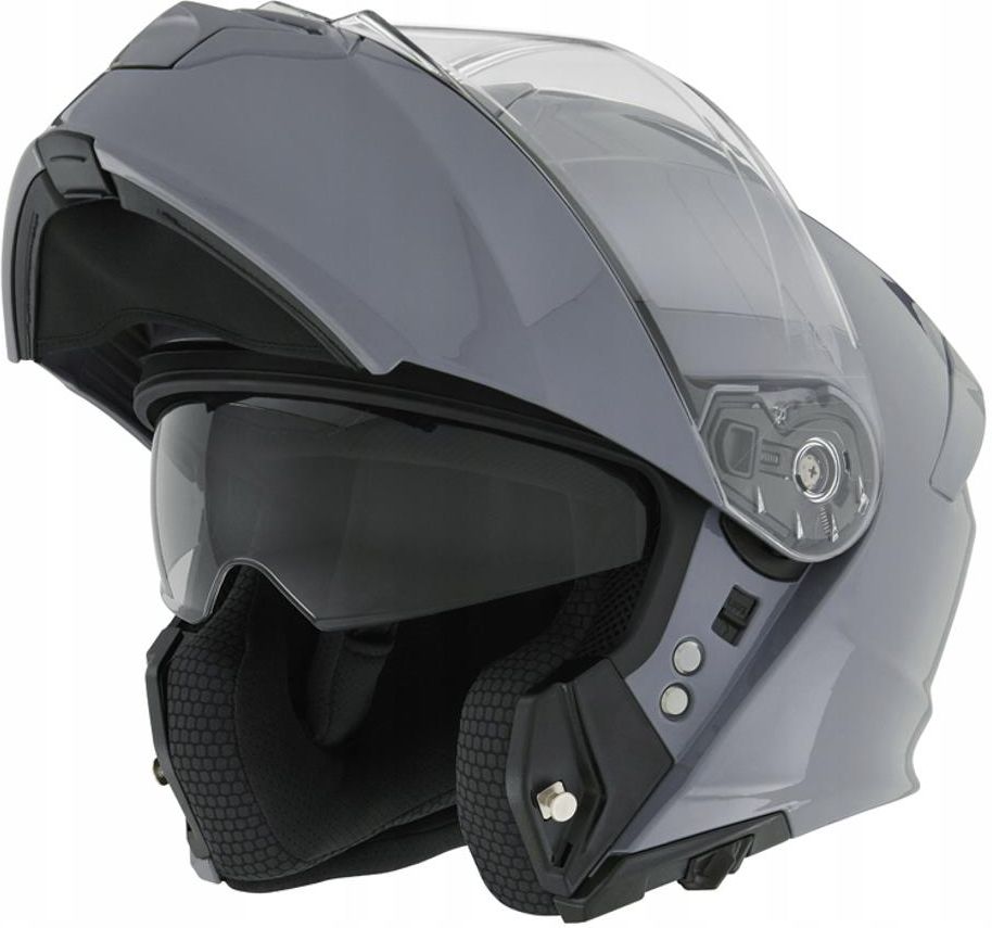 Kask Motocyklowy Nox Modułowy 960 Szary Pinloc Opinie I Ceny Na Ceneopl 6699