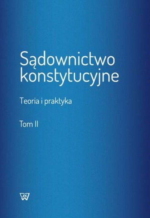 Sądownictwo Konstytucyjne Tom 2. - Ceny I Opinie - Ceneo.pl