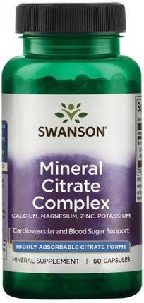 Swanson Cytryniany - Multi Mineral Citrate Complex