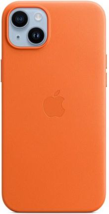 Apple iPhone 14 Plus Leather Case with MagSafe orange (MPPF3ZMA)