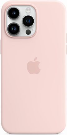 Apple iPhone 14 Pro Max Silicone Case with MagSafe chalk pink (MPTT3ZMA)