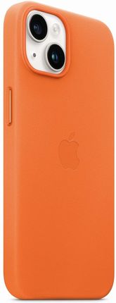 Apple iPhone 14 Leather Case with MagSafe orange (MPP83ZMA)
