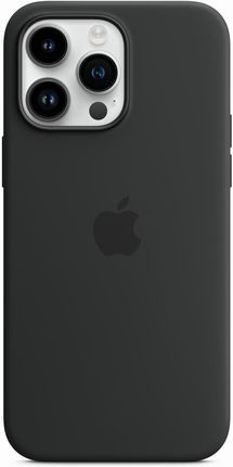 Apple iPhone 14 Pro Max Silicone Case with MagSafe midnight 