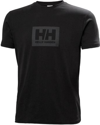Męska Koszulka z krótkim rękawem HELLY HANSEN HH BOX T 53285_990 – Czarny