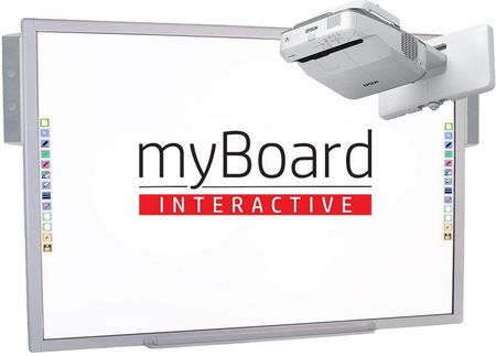 Myboard Zestaw Interaktywny Silver 95" Panorama Ultra