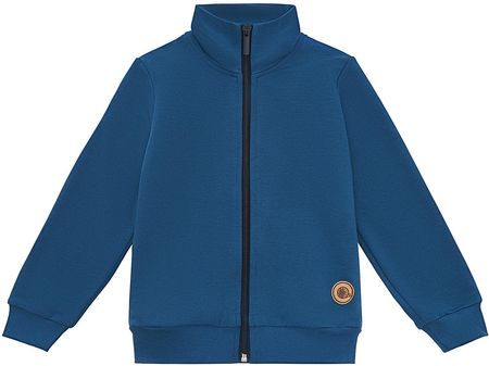 Bluza z suwakiem i stójką Beni niebieska
