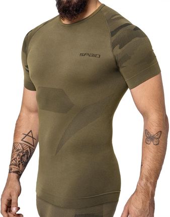 Koszulka Termoaktywna Spaio Tactical K/R Forest Green