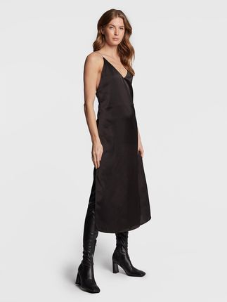Bruuns Bazaar Sukienka codzienna Catmint Indie BBW3227 Czarny Regular Fit