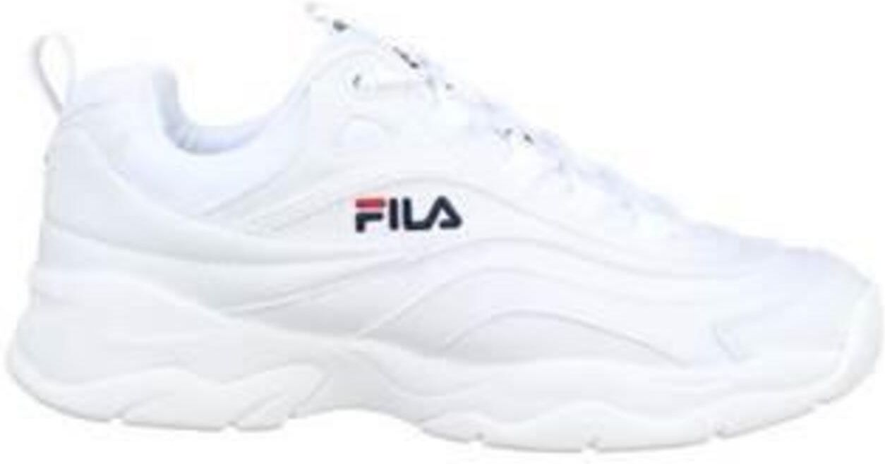 fila ray low blanche