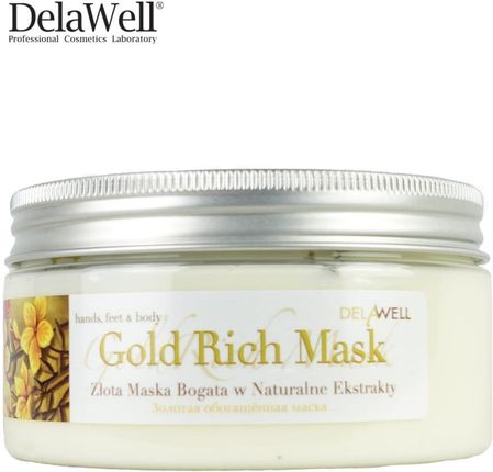 Gold Rich Mask 260ml, Maska regenerująca do suchej skóry