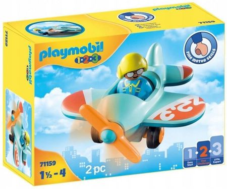 Playmobil R 71159 1.2.3. Samolot