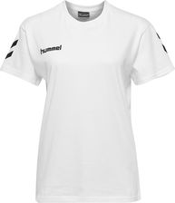 Hummel Koszulka Damska Hmlgo Cotton Biały - Odzież do siatkówki