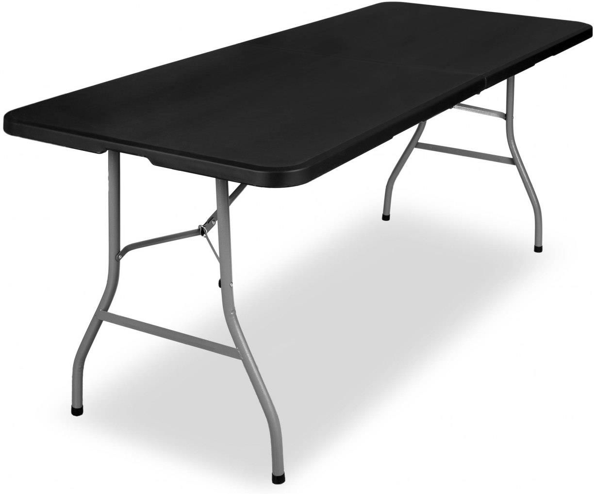 Stół Cateringowy Feta Składany W Walizkę 180cm Czarny - zdjęcie 2 Stół Cateringowy Feta Składany W Walizkę 180cm Czarny