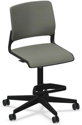 Nowy Styl Krzesło Obrotowe Xilium Counter Swivel Chair Uph Czarny 