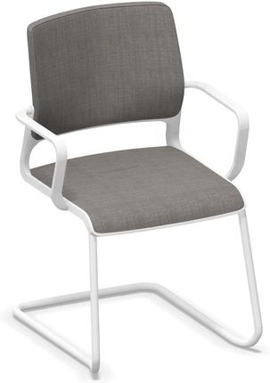 Nowy Styl Krzesło Konferencyjne Xilium Frame Chair Cf Uph Biały 