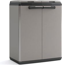 Zdjęcie Keter Schowek Do Segregacji Śmieci Split Basic Szaro-Czarny 85cm - Białystok