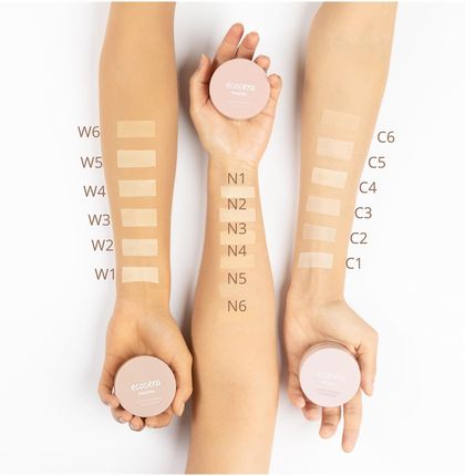 Ecocera Sypki Podkład Mineralny Kryjący N2 Zurich - Odcień